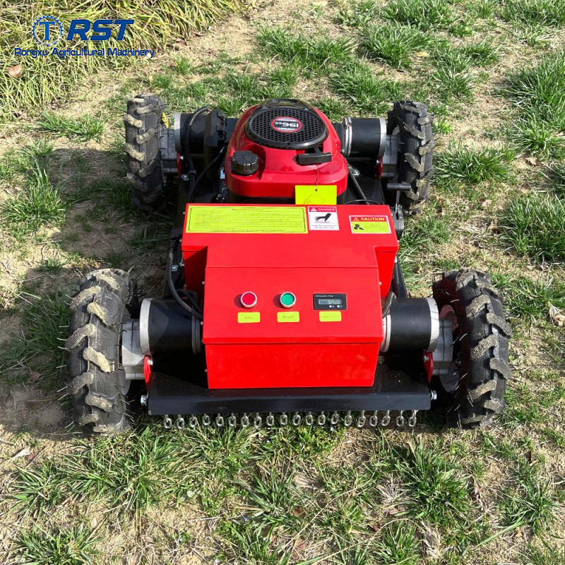 RST 550D Hybrid Gasoline-Electric Wheeled Remote-Controlled Lawn Mower