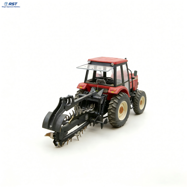 RST Tractor with Agricultural Equipment and Trencher