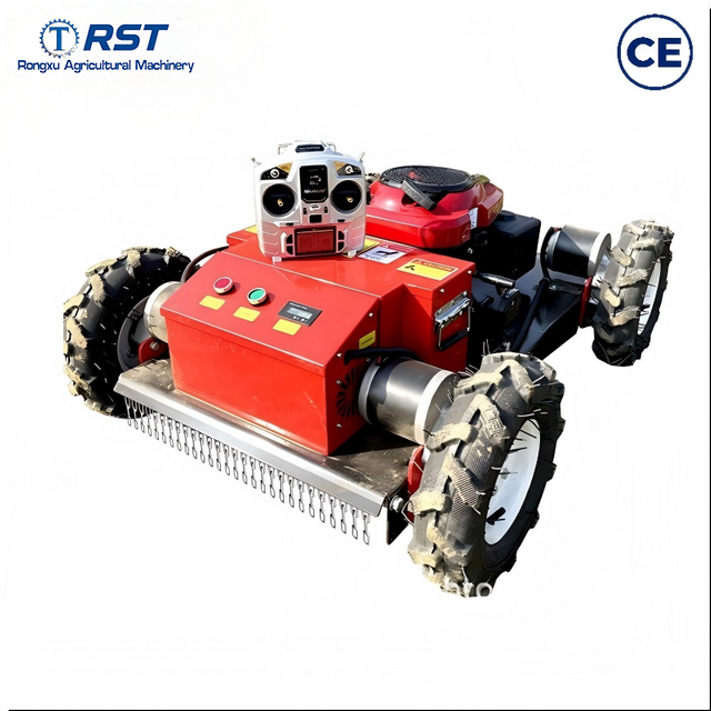 RST 550D Hybrid Gasoline-Electric Wheeled Remote-Controlled Lawn Mower