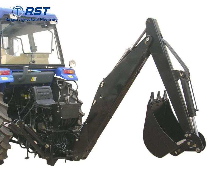 RST Tractor with Front-Mounted Agricultural Machinery