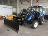 RST Tractor with Front-Mounted Agricultural Equipment