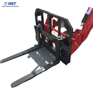 RST Tractor with Front-Mounted Agricultural Equipment